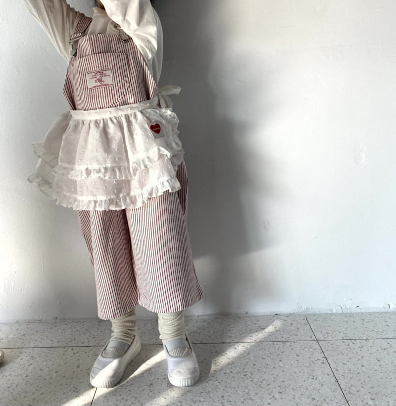 The Pepper - Korean Children Fashion - #prettylittlegirls - Pippi Apron - 4