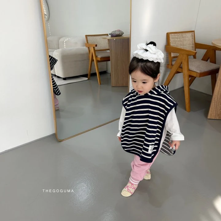 Thegoguma - Korean Children Fashion - #Kfashion4kids - Fake Hood Vest - 8