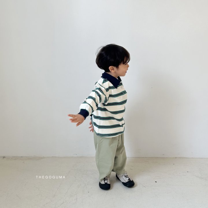 Thegoguma - Korean Children Fashion - #Kfashion4kids - Tutu Embroidery Stripe Tee - 5