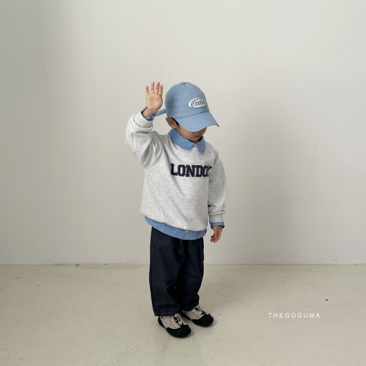 Thegoguma - Korean Children Fashion - #childofig - Baggy Denim Pants - 8