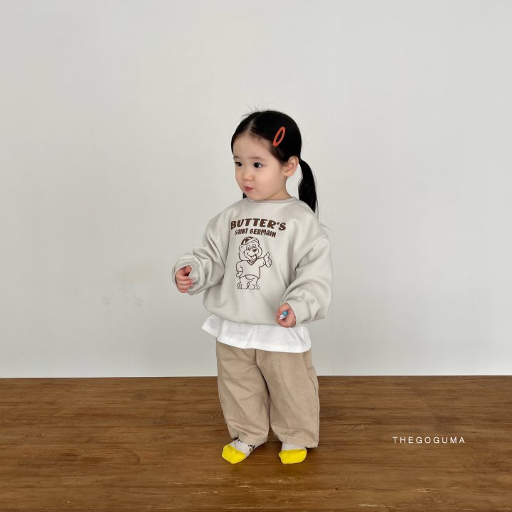 Thegoguma - Korean Children Fashion - #stylishchildhood - Butter Bear Sweatshirts - 4