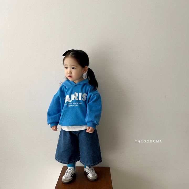 Thegoguma - Korean Children Fashion - #childofig - Bermuda Denim Pants - 3