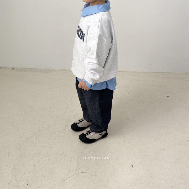Thegoguma - Korean Children Fashion - #childrensboutique - Baggy Denim Pants - 9