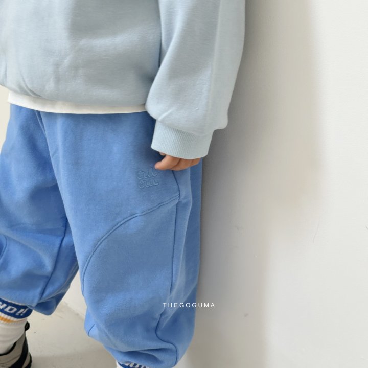 Thegoguma - Korean Children Fashion - #designkidswear - Oyu Embroidery Jogger Pants - 8