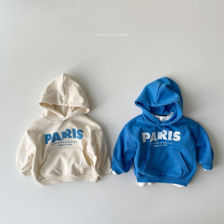 Thegoguma - Korean Children Fashion - #designkidswear - Paris Hoodie