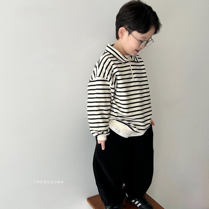Thegoguma - Korean Children Fashion - #discoveringself - Oyu Embroidery Jogger Pants - 9