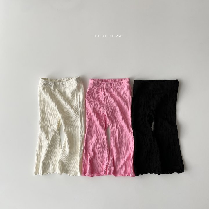 Thegoguma - Korean Children Fashion - #discoveringself - Wave Pants