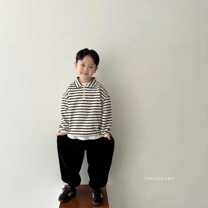 Thegoguma - Korean Children Fashion - #fashionkids - Oyu Embroidery Jogger Pants - 10