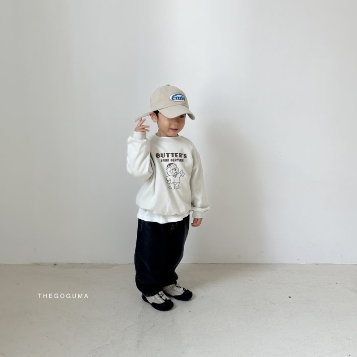 Thegoguma - Korean Children Fashion - #fashionkids - Butter Bear Sweatshirts - 8
