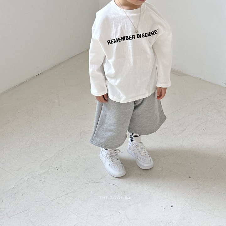 Thegoguma - Korean Children Fashion - #discoveringself - Remember Tee - 4