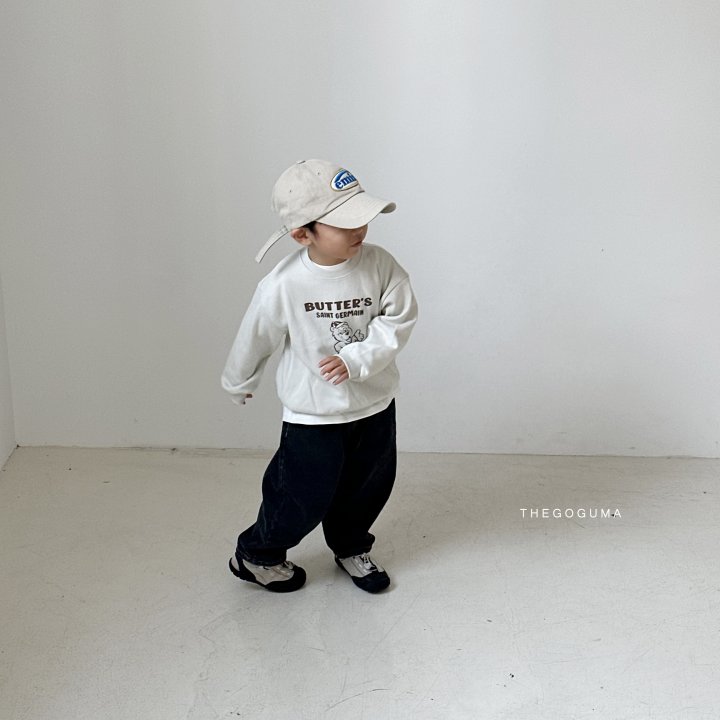 Thegoguma - Korean Children Fashion - #kidsshorts - Butter Bear Sweatshirts - 9
