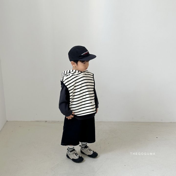 Thegoguma - Korean Children Fashion - #kidsshorts - Bermuda Denim Pants - 8
