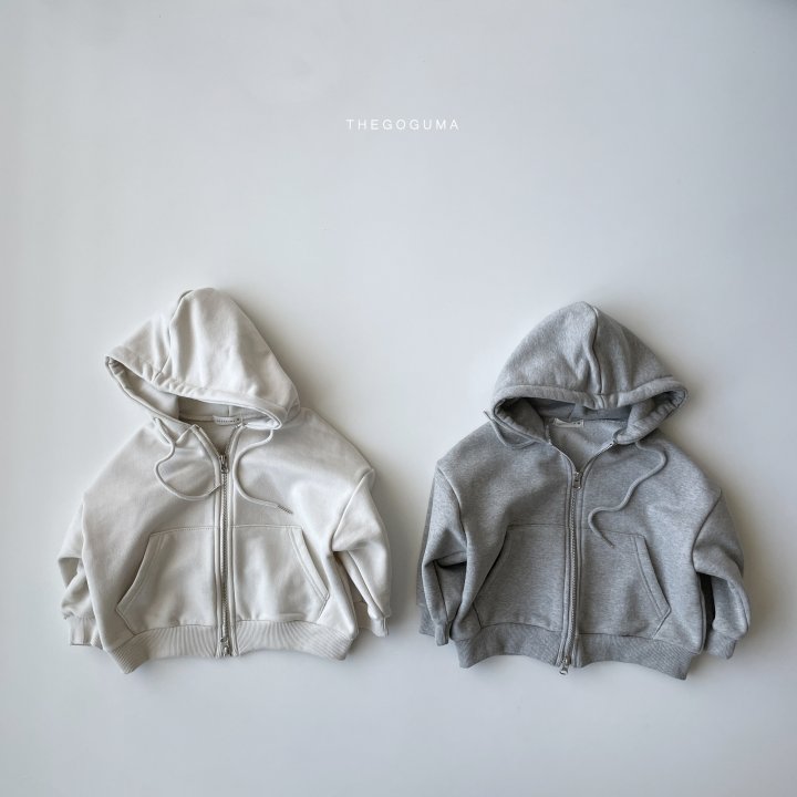 Thegoguma - Korean Children Fashion - #kidsshorts - Two-way hooded Zip-up Jacket