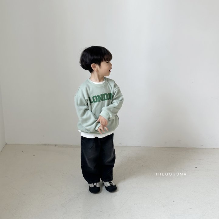 Thegoguma - Korean Children Fashion - #kidsstore - Brush Sand Denim Pants - 11