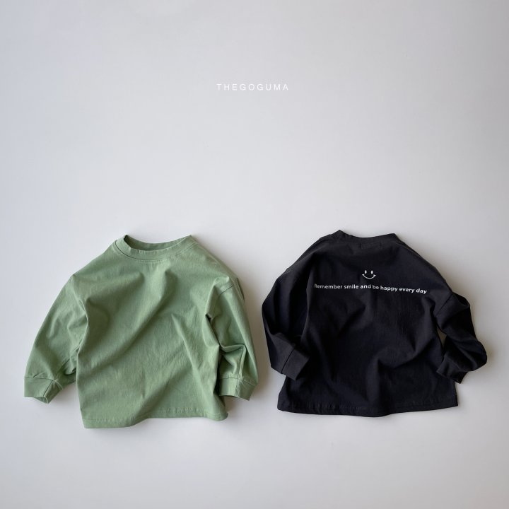 Thegoguma - Korean Children Fashion - #kidsstore - Happy Tee