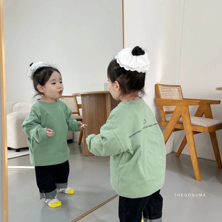 Thegoguma - Korean Children Fashion - #kidzfashiontrend - Happy Tee - 2