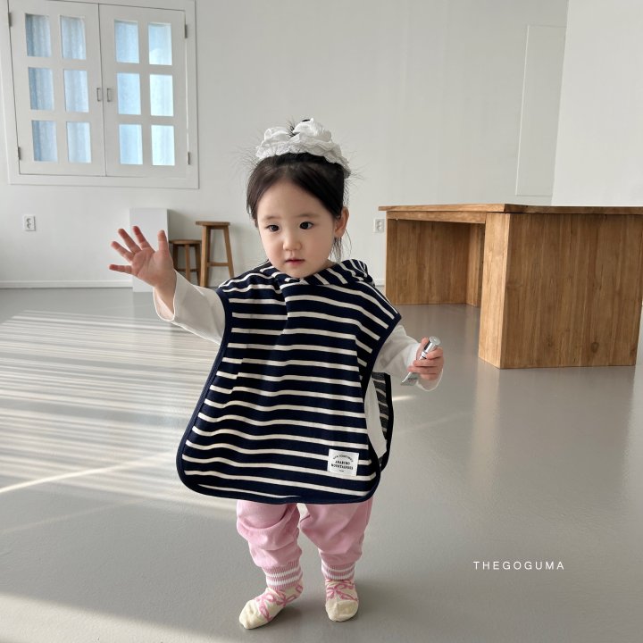 Thegoguma - Korean Children Fashion - #kidzfashiontrend - Fake Hood Vest - 7