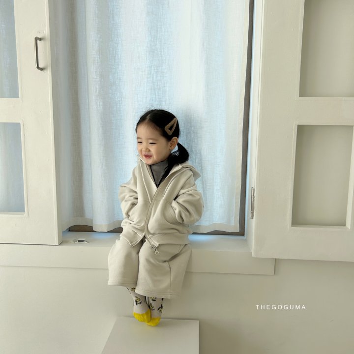 Thegoguma - Korean Children Fashion - #kidzfashiontrend - Two-way hooded Zip-up Jacket - 3