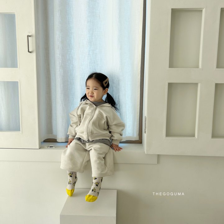 Thegoguma - Korean Children Fashion - #littlefashionista - Two-way hooded Zip-up Jacket - 5