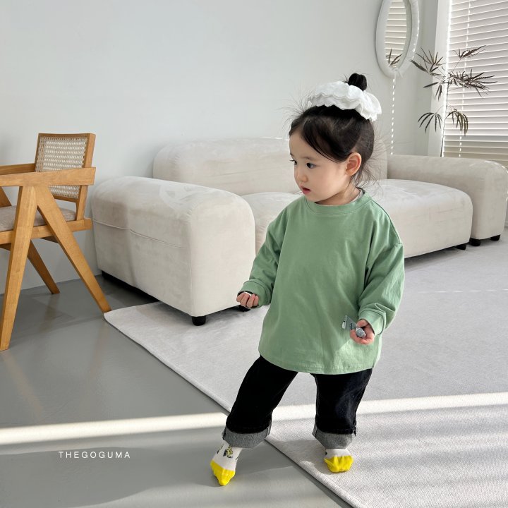 Thegoguma - Korean Children Fashion - #magicofchildhood - Happy Tee - 5