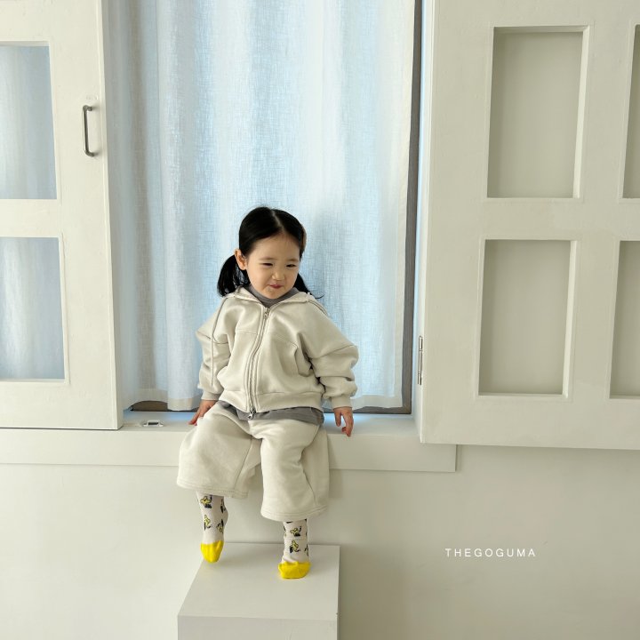 Thegoguma - Korean Children Fashion - #magicofchildhood - Two-way hooded Zip-up Jacket - 6