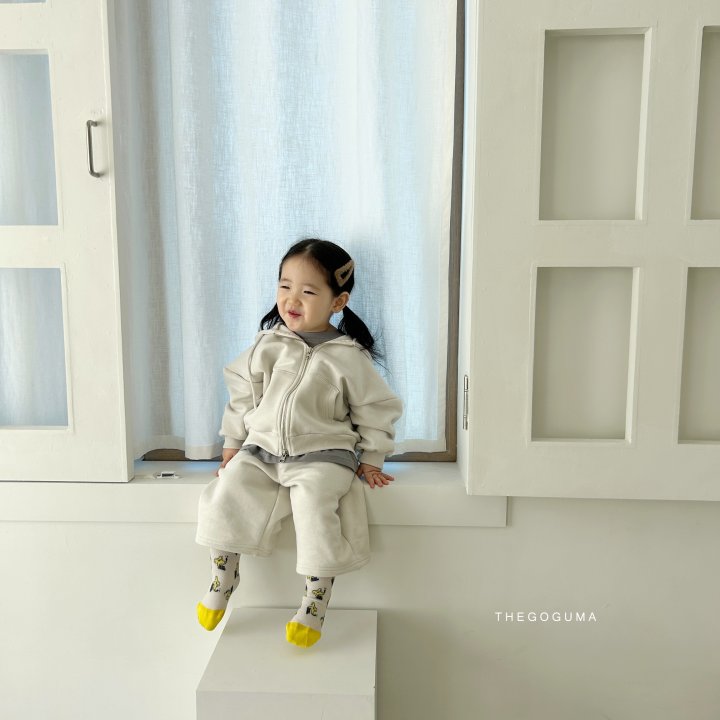 Thegoguma - Korean Children Fashion - #minifashionista - Two-way hooded Zip-up Jacket - 7