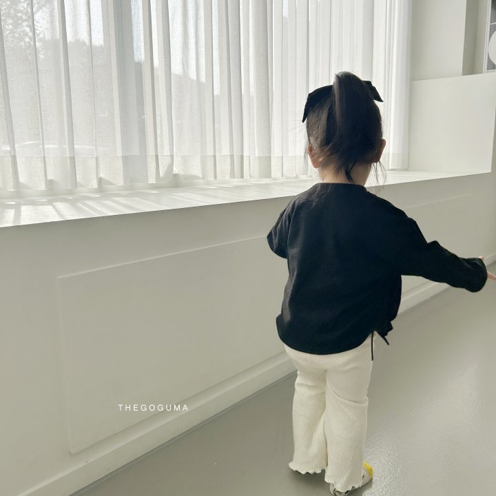 Thegoguma - Korean Children Fashion - #stylishchildhood - Cutie Ribbon Tee - 8