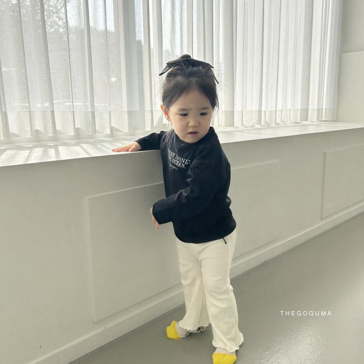 Thegoguma - Korean Children Fashion - #todddlerfashion - Cutie Ribbon Tee - 6