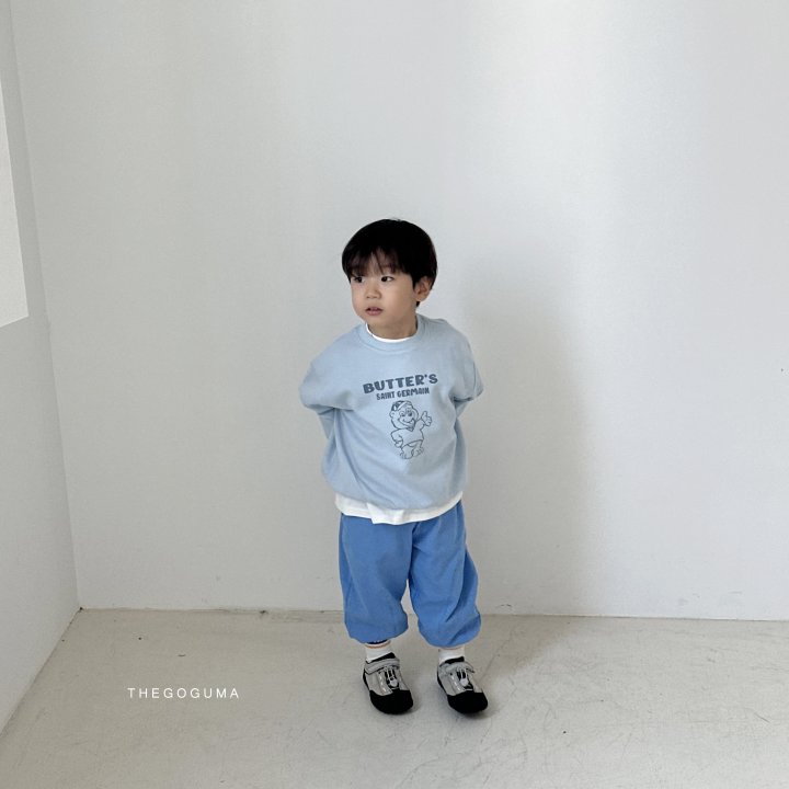 Thegoguma - Korean Children Fashion - #todddlerfashion - Oyu Embroidery Jogger Pants - 3