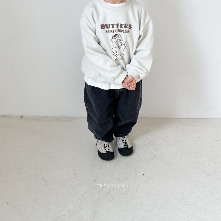 Thegoguma - Korean Children Fashion - #toddlerclothing - Wide Baggy Denim Pants - 9