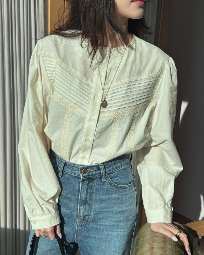 Theres - Korean Women Fashion - #momslook - Merry Blouse - 10
