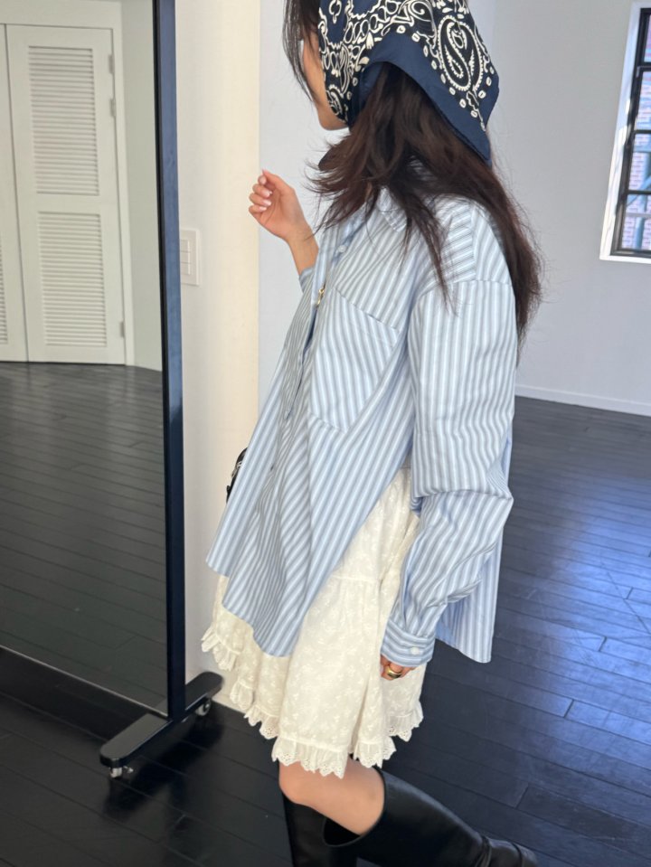 Theres - Korean Women Fashion - #vintagekidsstyle - Sugar Shirt - 4