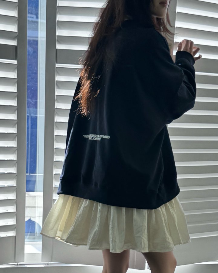 Theres - Korean Women Fashion - #pursuepretty - Hold Sweatshirts - 3