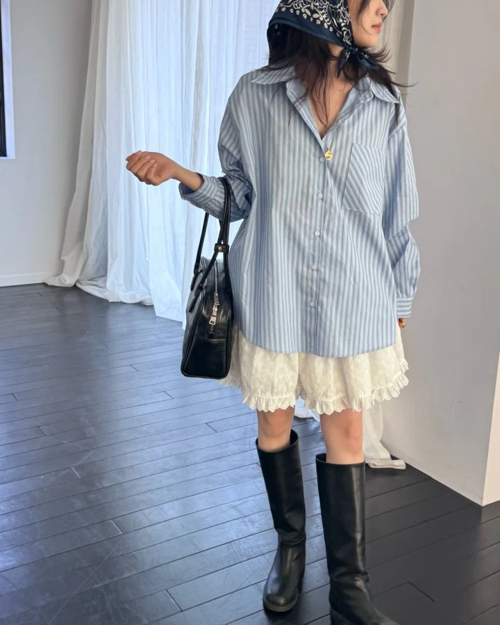 Theres - Korean Women Fashion - #restrostyle - Sugar Shirt - 5