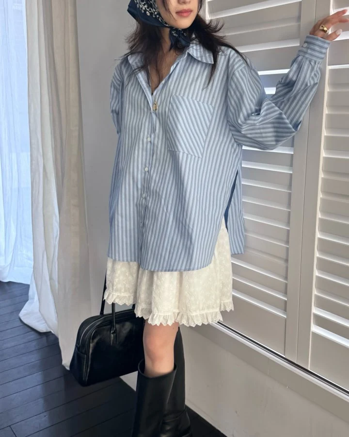 Theres - Korean Women Fashion - #romanticstyle - Sugar Shirt - 6
