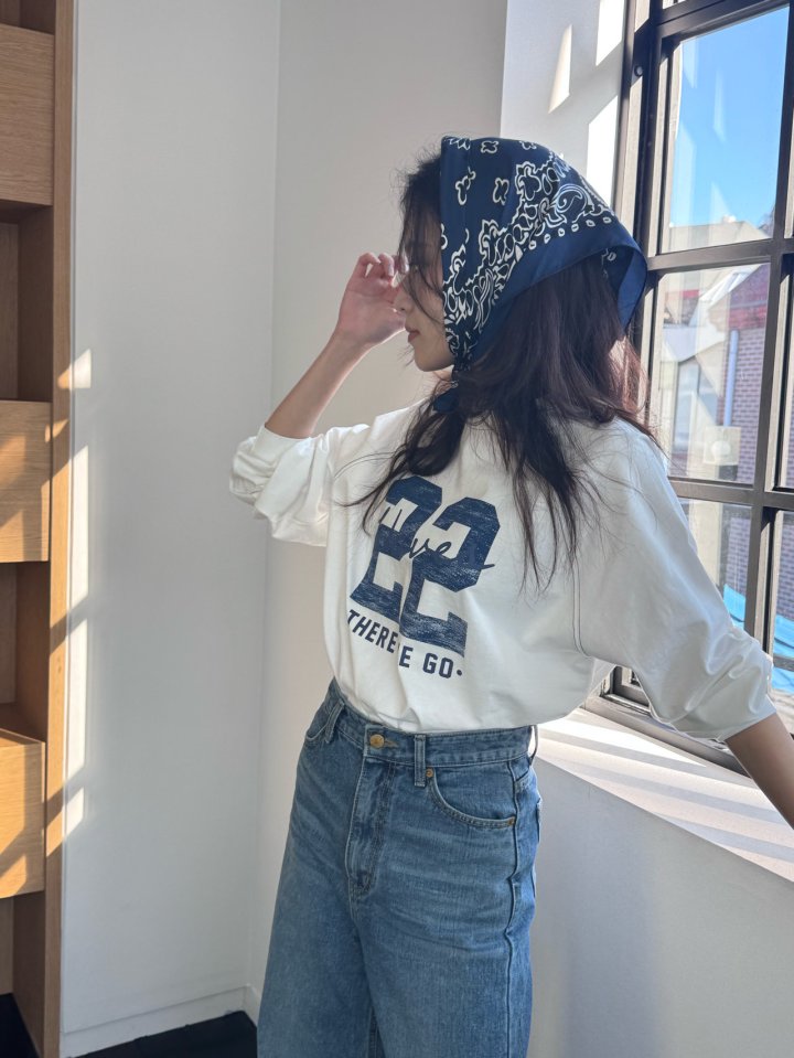 Theres - Korean Women Fashion - #romanticstyle - Number 22 Tee - 3
