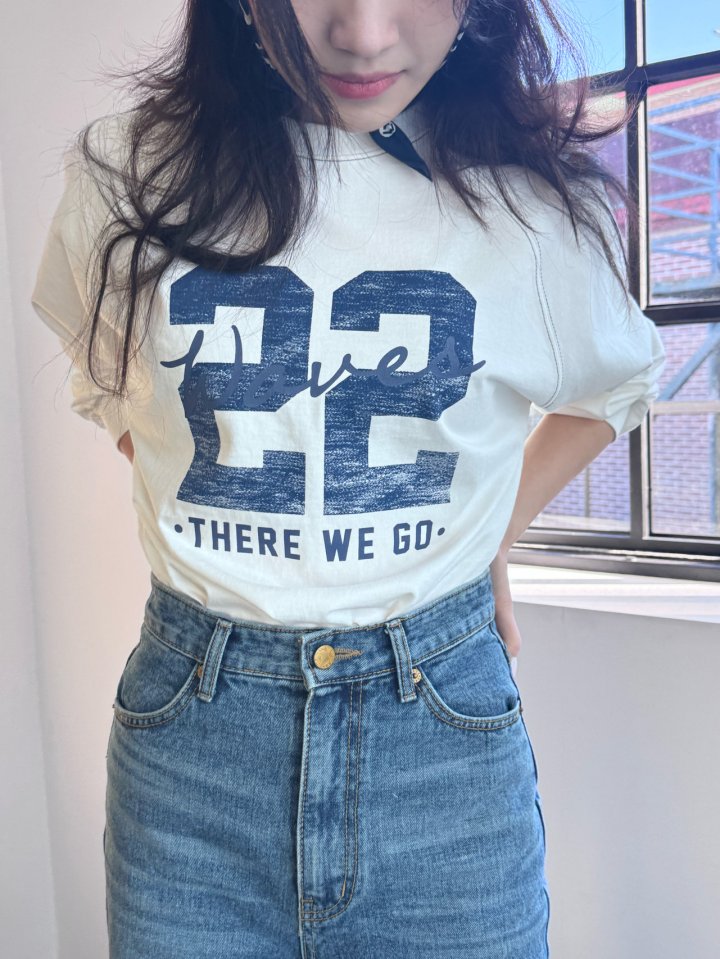 Theres - Korean Women Fashion - #romanticstyle - Number 22 Tee - 4