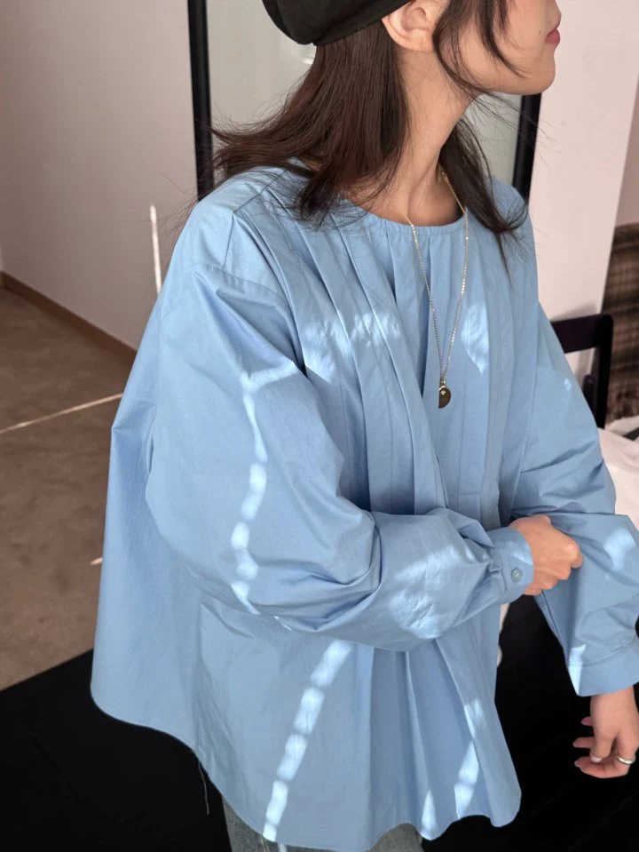 Theres - Korean Women Fashion - #thatsdarling - Greve Blouse - 3