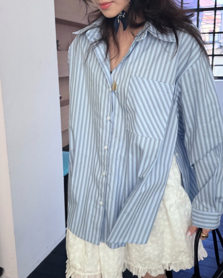 Theres - Korean Women Fashion - #vintageinspired - Sugar Shirt - 2