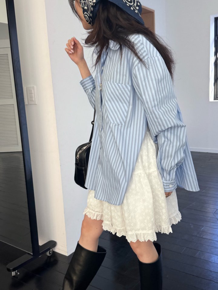 Theres - Korean Women Fashion - #vintagekidsstyle - Sugar Shirt - 3