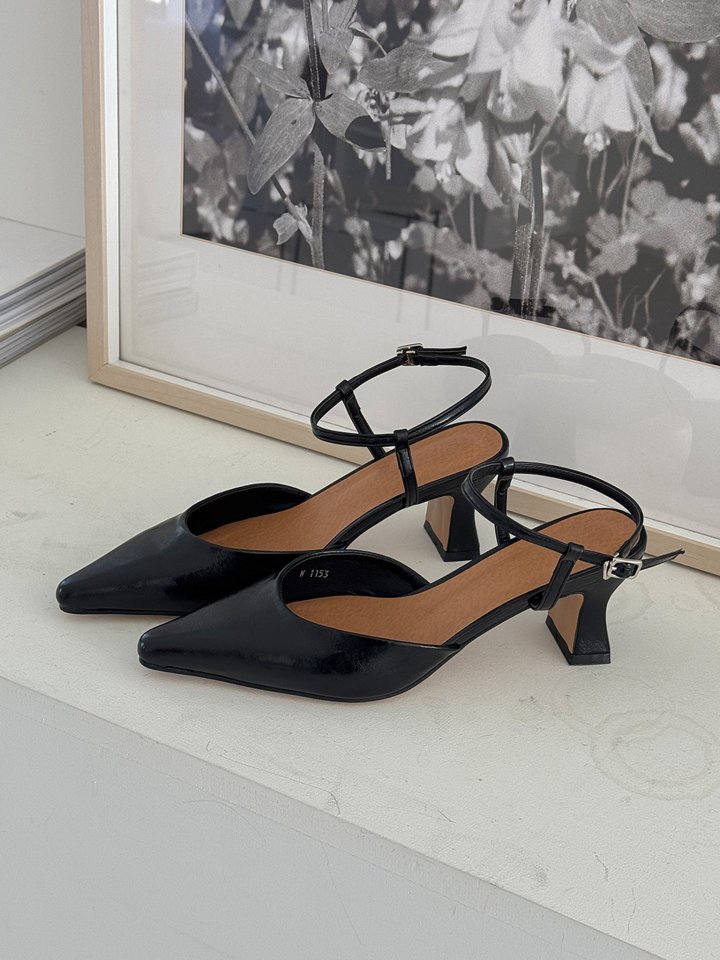 Vade - Korean Women Fashion - #momslook - Mule Sandal Heel Mary Jane