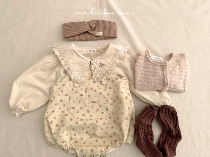 Valu Bebe - Korean Baby Fashion - #babyboutique - Poipoi Suspenders Suit (Bebe) - 6
