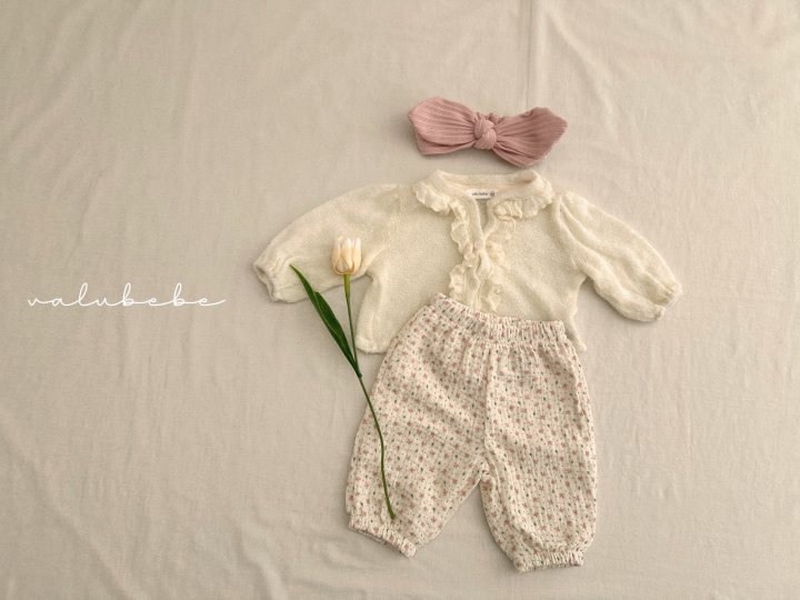 Valu Bebe - Korean Baby Fashion - #babyboutique - Spring Emboss Pants (Bebe) - 2