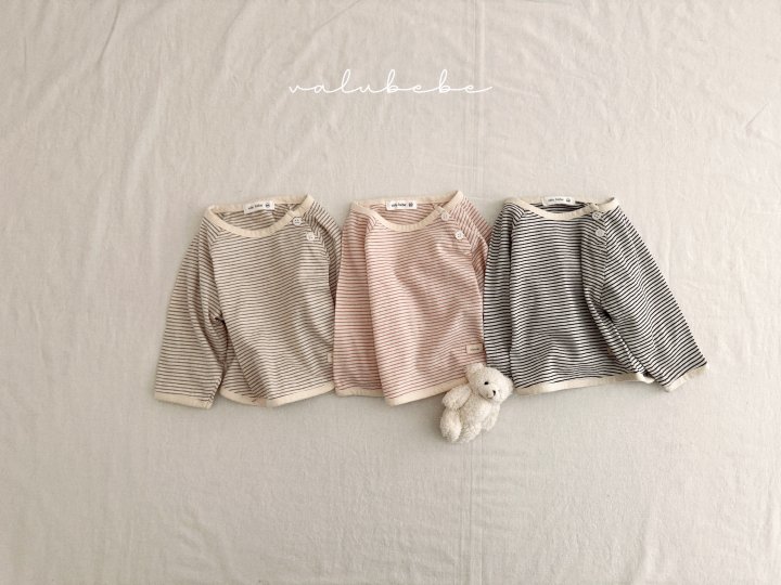 Valu Bebe - Korean Baby Fashion - #babyboutiqueclothing - Kids ST Side Button Tee 3