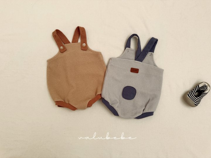 Valu Bebe - Korean Baby Fashion - #babyfever - Hachi Emboss Suit (Bebe) - 2