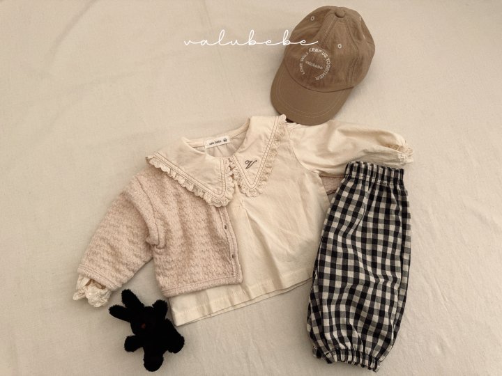 Valu Bebe - Korean Baby Fashion - #babyfever - Spring Emboss Pants (Bebe) - 6