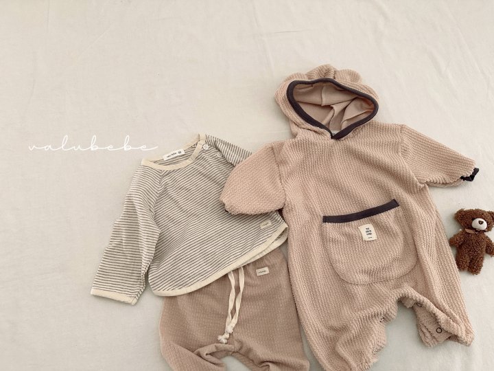 Valu Bebe - Korean Baby Fashion - #babyfever - Bebe Bear Hooded Suit - 10