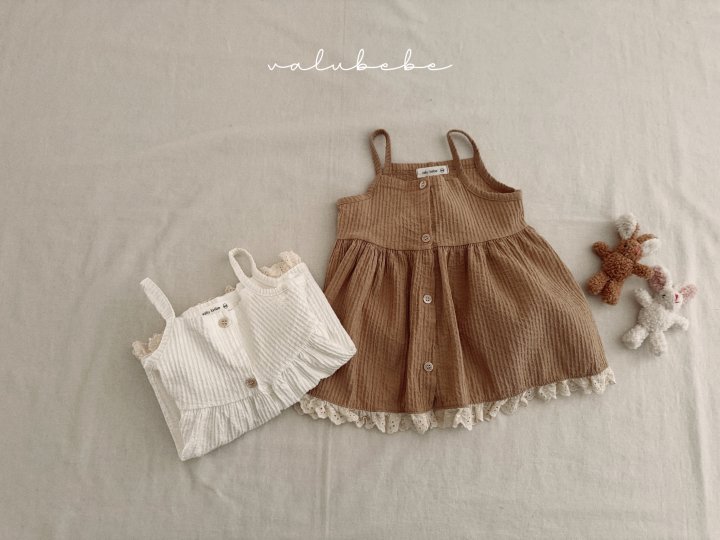 Valu Bebe - Korean Baby Fashion - #babyfever - Bebe Nari Layered One-piece - 3