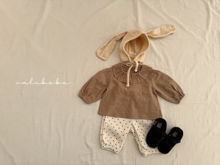 Valu Bebe - Korean Baby Fashion - #babylifestyle - Spring Emboss Pants (Bebe) - 8