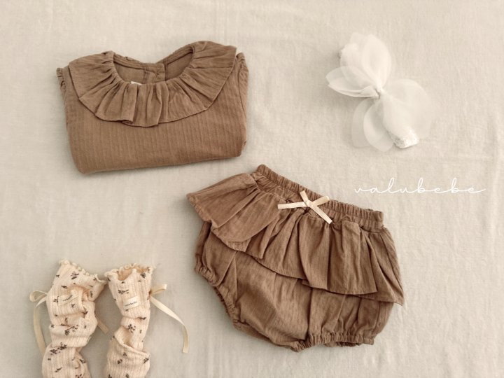 Valu Bebe - Korean Baby Fashion - #babyoninstagram - Frill Ruffle Bloomers (Bebe) - 9
